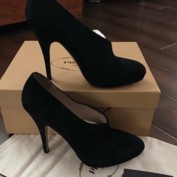PRADA - Suede Boots (excellent condition) - Picture 2 of 16